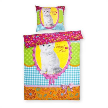 Day Dream Cat Miep dekbedovertrek
