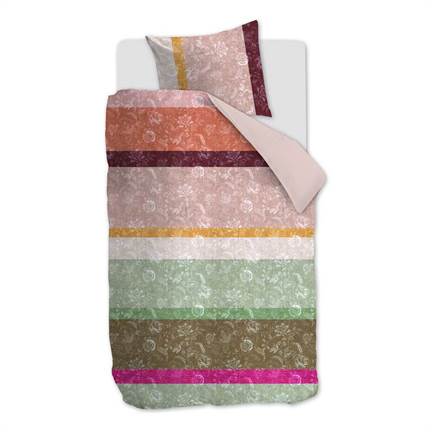 Oilily Blooming Stripe dekbedovertrek