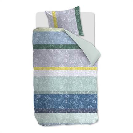 Oilily Blooming Stripe dekbedovertrek