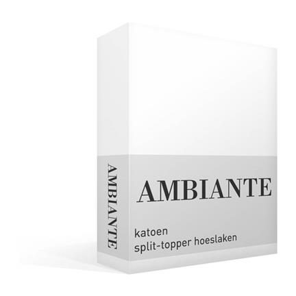 Ambiante percaline katoen split-topper hoeslaken