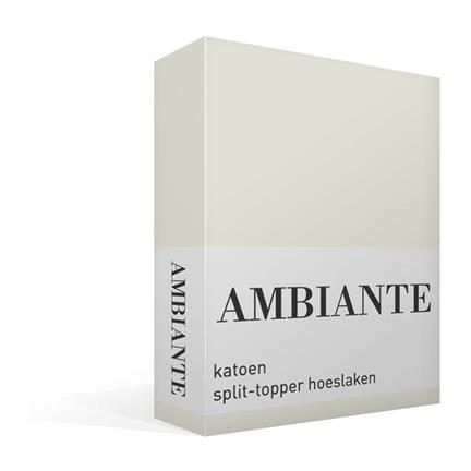 Ambiante percaline katoen split-topper hoeslaken