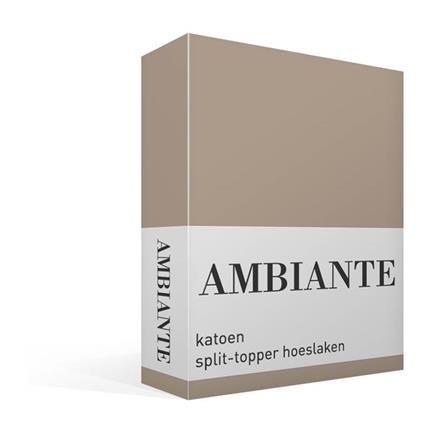 Ambiante percaline katoen split-topper hoeslaken
