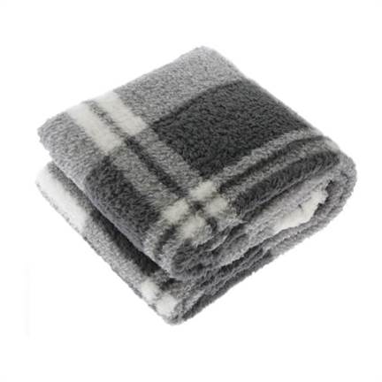 Unique Living Guus fleece plaid