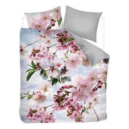 Snoozing Blossomtree flanel dekbedovertrek