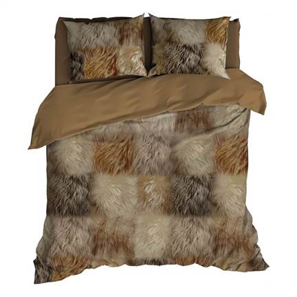 Satin d'Or Fur dekbedovertrek