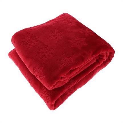 Unique Living Faith fleece plaid