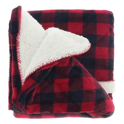Unique Living Silvester fleece plaid