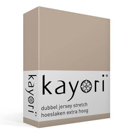 Kayori Kyoto dubbel jersey stretch hoeslaken