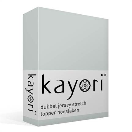 Kayori Kyoto dubbel jersey stretch topper hoeslaken