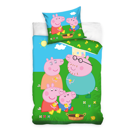 Peppa Pig dekbedovertrek