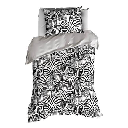 De Witte Lietaer Zebra flanel dekbedovertrek
