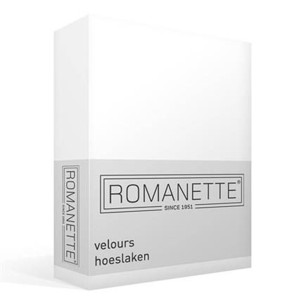 Romanette velours hoeslaken