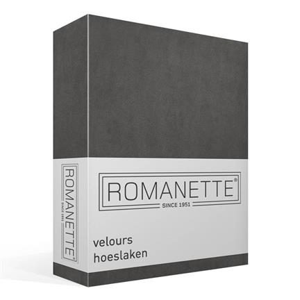 Romanette velours hoeslaken