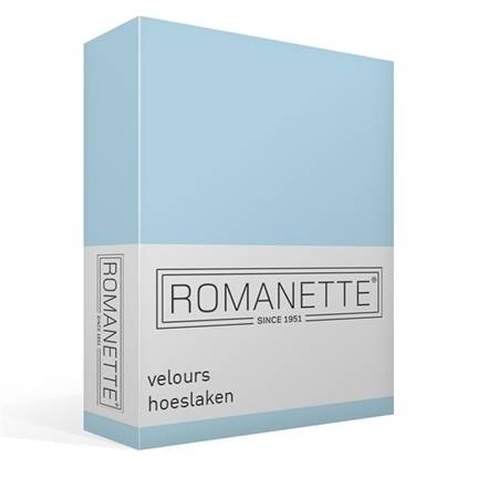 Romanette velours hoeslaken