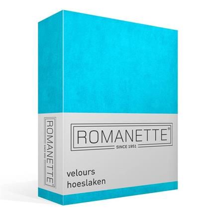 Romanette velours hoeslaken