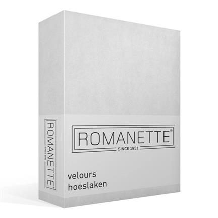 Romanette velours hoeslaken