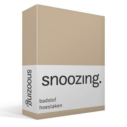 Snoozing badstof hoeslaken