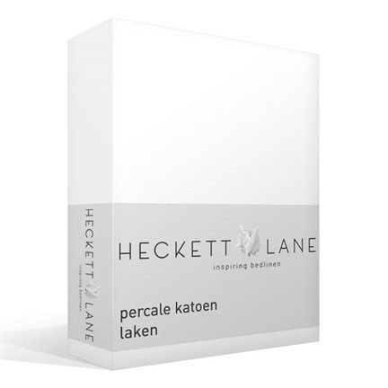 Heckett & Lane percale katoen laken