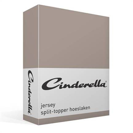 Cinderella jersey split-topper hoeslaken