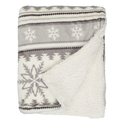 Unique Living Hamar fleece plaid