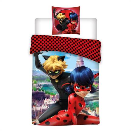 Miraculous Lady Bug dekbedovertrek