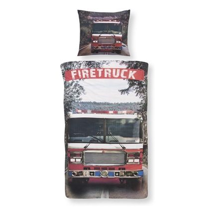 Day Dream Firetruck dekbedovertrek