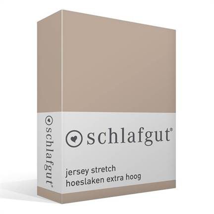 Schlafgut Jersey stretch hoeslaken extra hoog