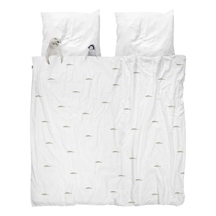 SNURK Arctic Friends flanel dekbedovertrek