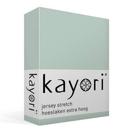 Kayori Shizu jersey stretch hoeslaken extra hoog