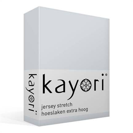 Kayori Shizu jersey stretch hoeslaken extra hoog