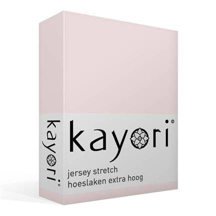Kayori Shizu jersey stretch hoeslaken extra hoog