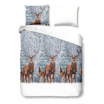Good Morning Deer dekbedovertrek