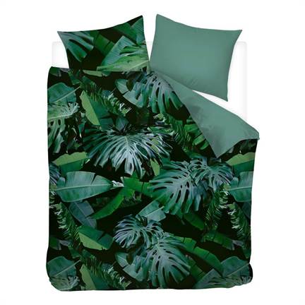 Snoozing Jungle flanel dekbedovertrek