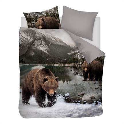 Snoozing Bear dekbedovertrek