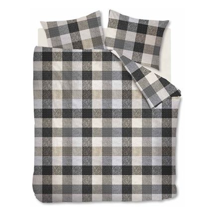 Beddinghouse Beckett flanel dekbedovertrek
