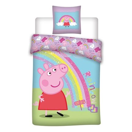 Peppa Pig dekbedovertrek
