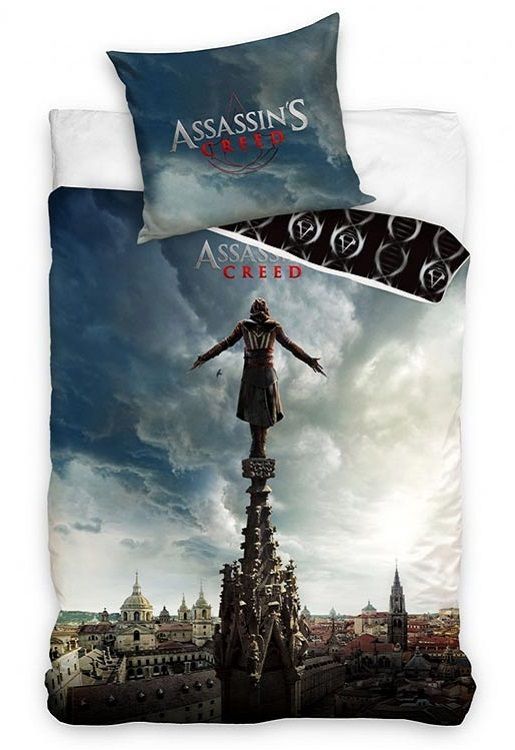 Assassin's Creed dekbedovertrek - Gamen in bed