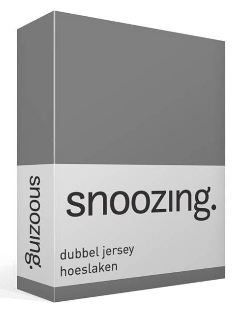 Snoozing dubbel jersey hoeslaken