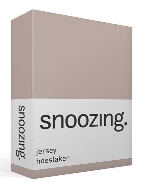 Snoozing jersey hoeslaken