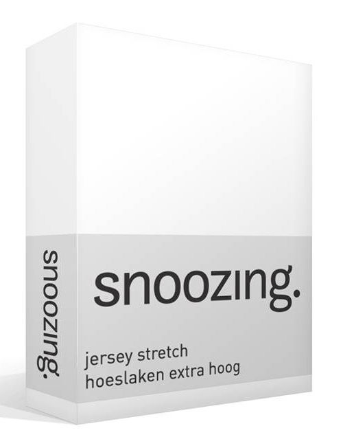 Snoozing jersey stretch hoeslaken extra hoog