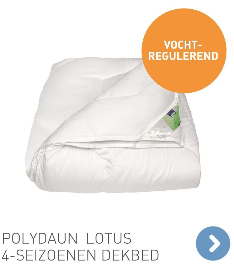 Polydaun Lotus dekbed