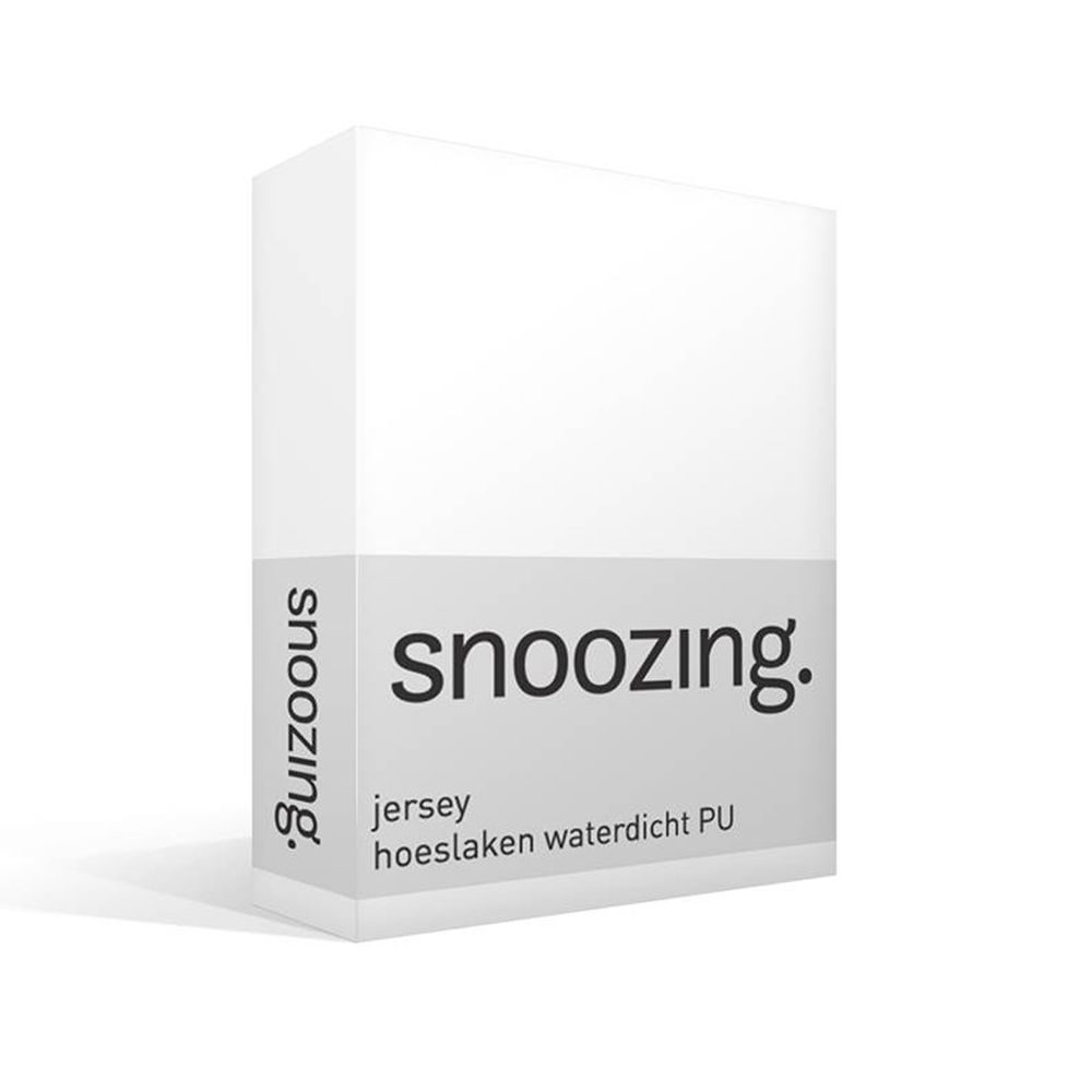 Snoozing jersey waterdicht PU hoeslaken