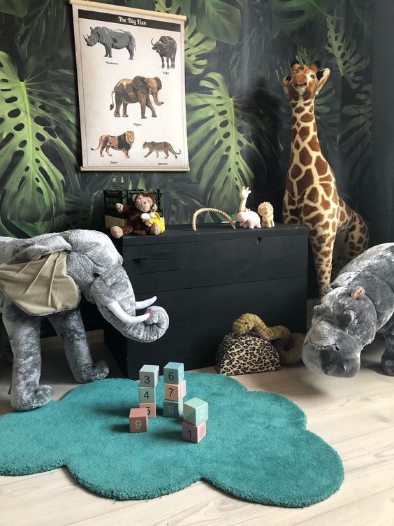 Jungle kinderkamer