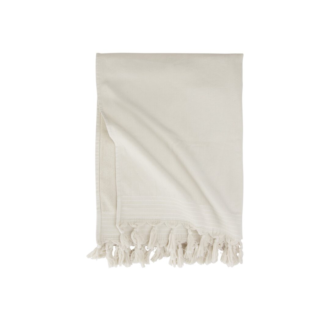 Walra Soft Cotton hamamdoek - kiezel grijs