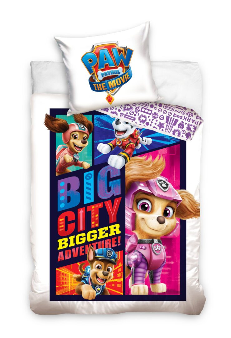 Paw Patrol dekbedovertrek big city