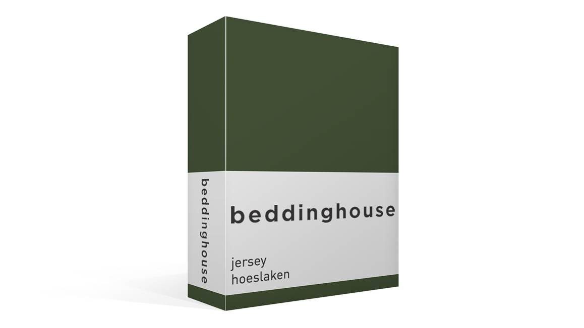 Beddinghouse jersey hoeslaken dark green