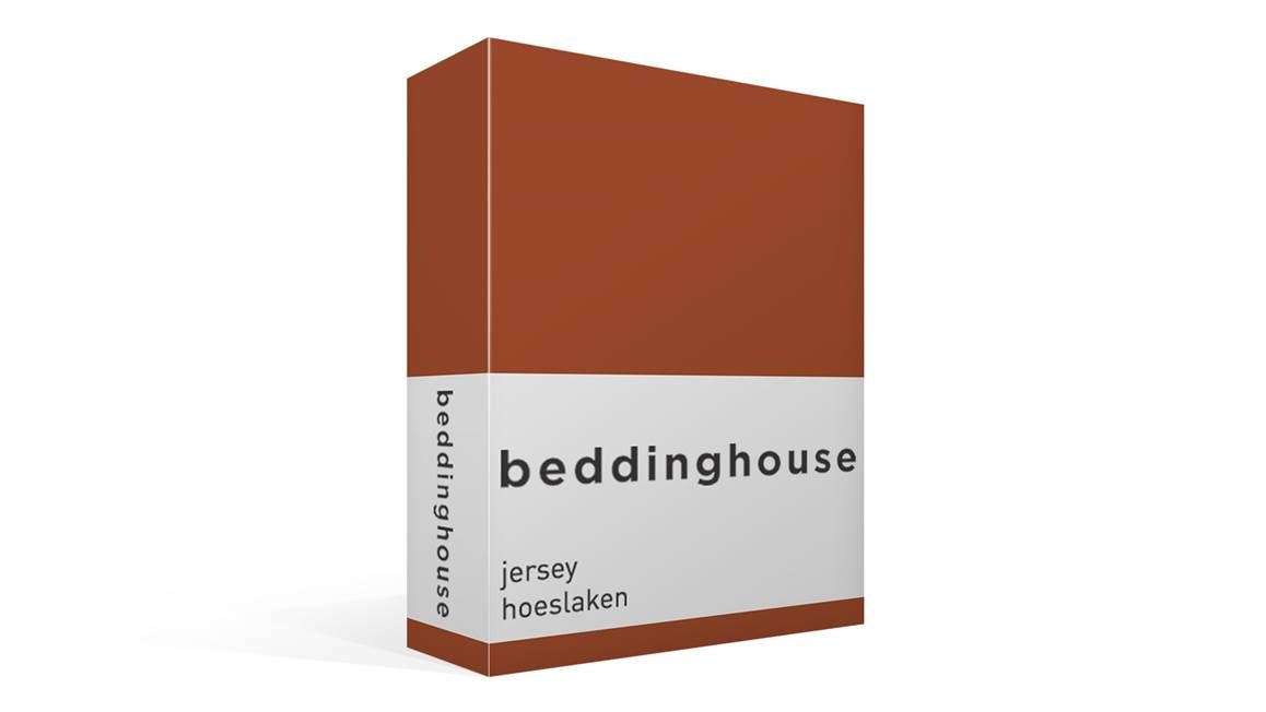 Beddinghouse jersey hoeslaken terra