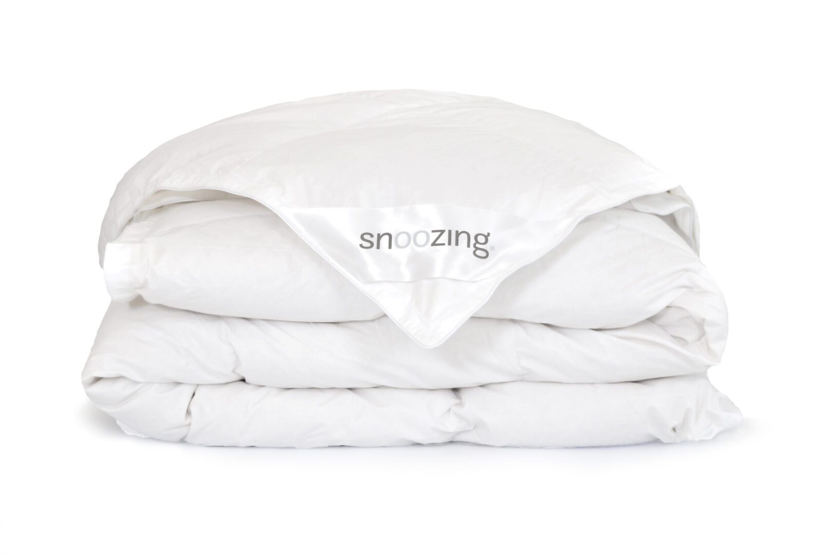 Snoozing Matterhorn donzen 4-seizoenen dekbed - 100% ganzendons (Warmteklasse 3 en 4, samen 1)