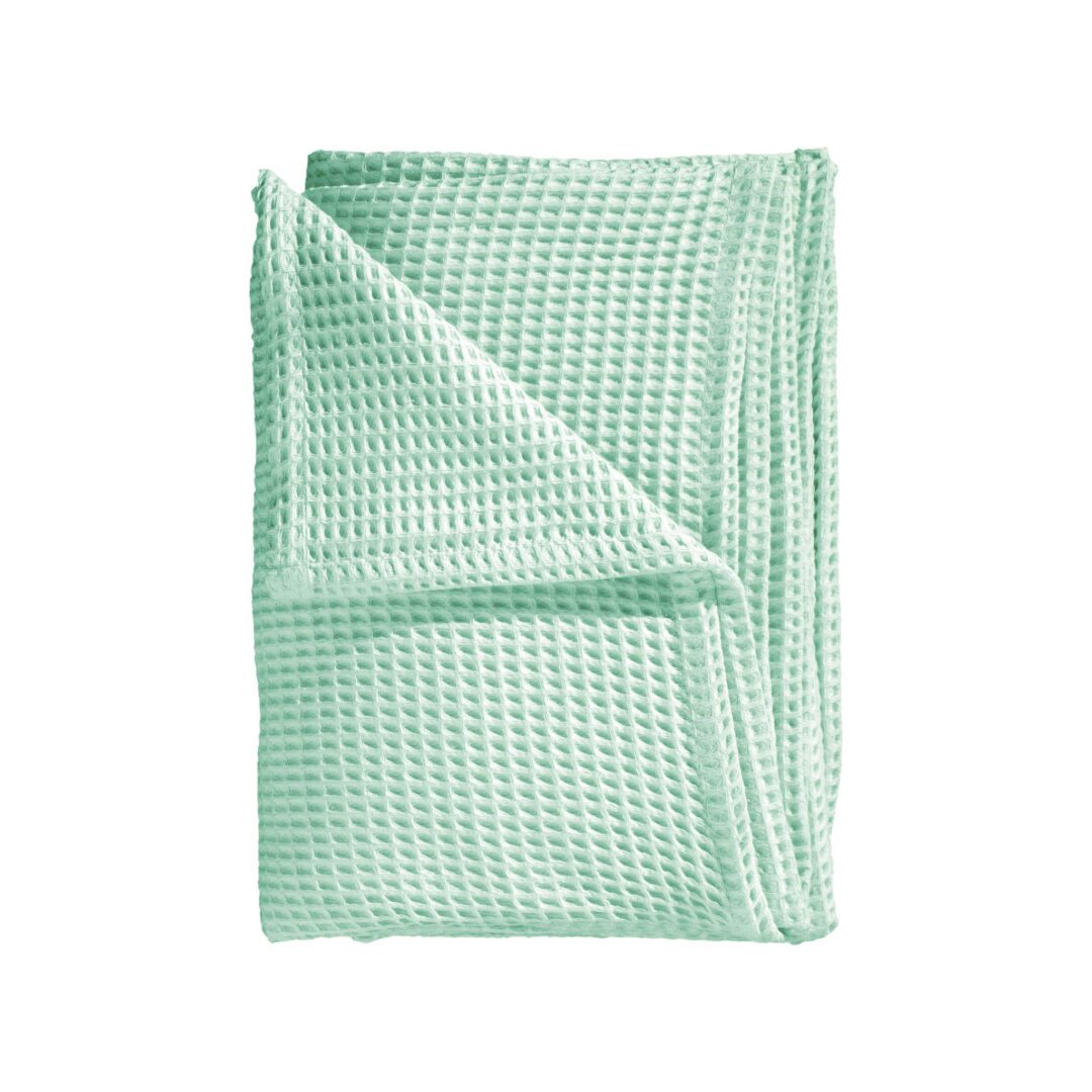 Heckettlane Wafel plaid - sea green