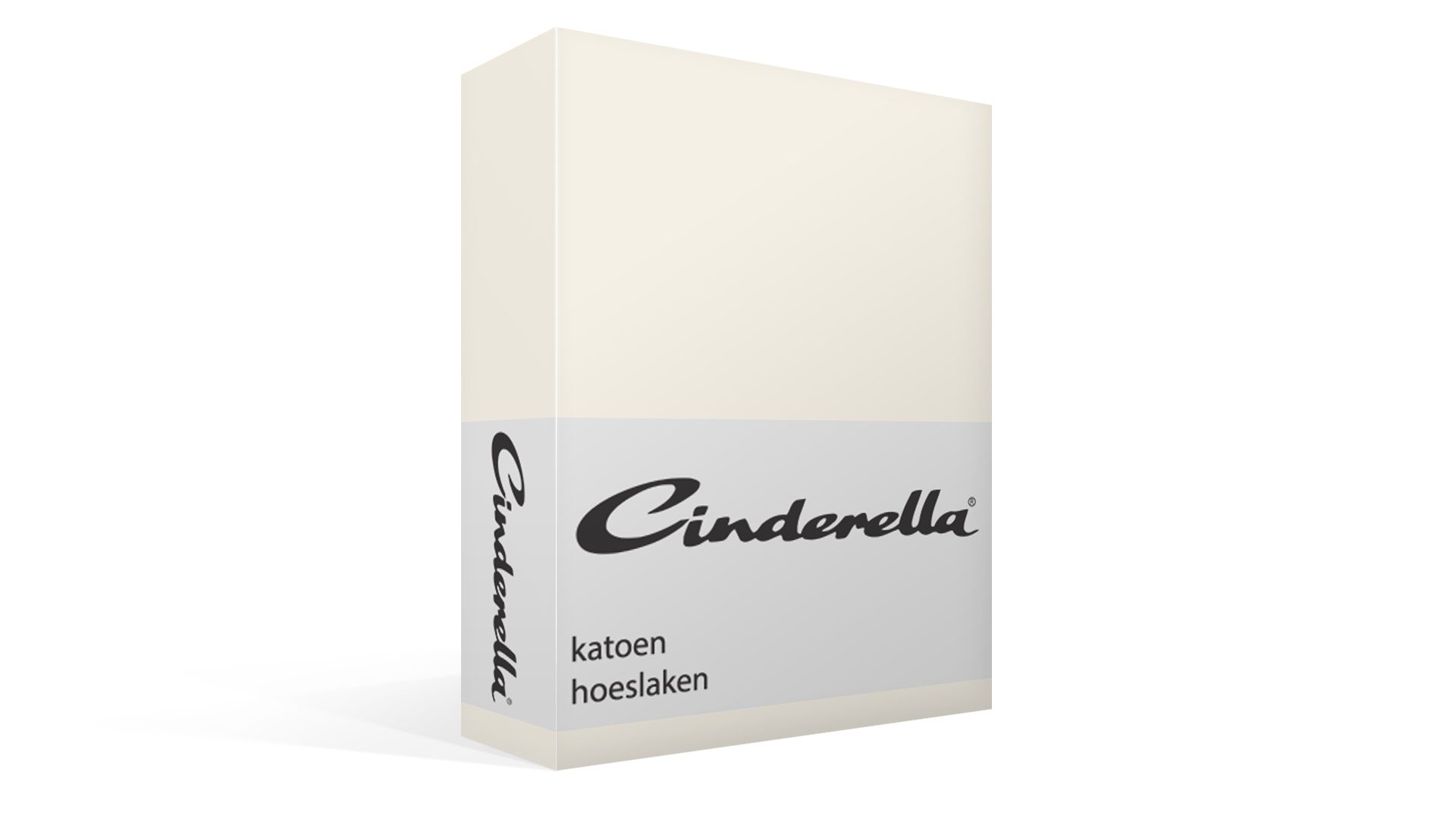 Cinderella katoen hoeslaken - light sand